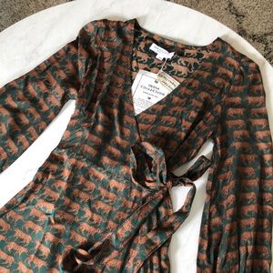 Emerson Fry XS NWT wrap dress